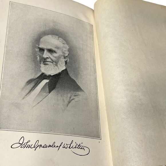 Whittier's Poems The Poetical Works of John Greenleaf Whittier Hardcover - Picture 7 of 14